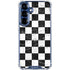 Checkered Marble Galaxy S25 Clear Case